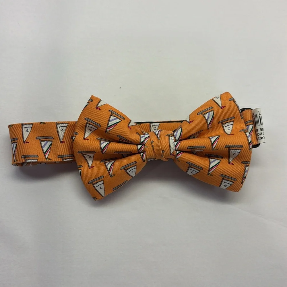 Vineyard Vines Boy's Sailboat Silk Bow Tie